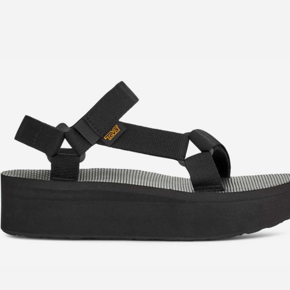 Teva Women's Black Platform Sandals